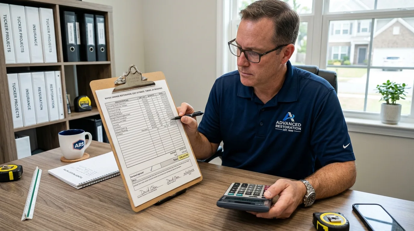 Water Damage Restoration Cost in Tucker, GA: 2026 Update